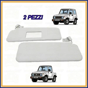SET 2 VISIERA PARASOLE PER SUZUKI SJ410 SJ413 SAMURAI SANTANA PANTINA ALETTA BEI - Imagen 1 de 3