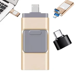 Phoxfer Backup Stick, Photo Stick USB Memory Phone Flash Drive, 4 w 1 USB Typ C - Zdjęcie 1 z 18