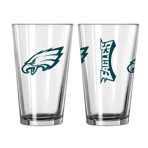 Philadelphia Eagles Boelter NFL Game Day 16oz Pint Glass(1) FREE SHIP!! Cover