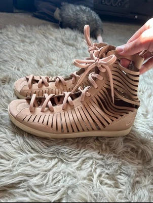 Vintage Nike Racquette Slice Shoes 7.5 Leather - Image 1 of 3