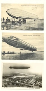 NETHERLANDS AVIATION-1910/30 ca. 6 x PPC -ZEPPELIN --(*)/0 -MOST VF  - Picture 1 of 4
