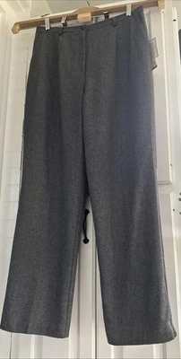Pantalones Sag Harbor gris mezcla lana talla:16 nuevos con etiquetas Foto 1 de 4