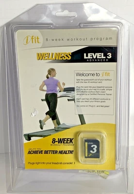 IFit Advanced Wellness Cinta de Correr Nivel 3 Tarjeta SD Programa de Entrenamiento Cinta de Correr Disco Foto 1 de 4