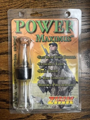ZINK Calls Power Maximus Molded Polycarbonate Goose Caller - Image 1 of 2