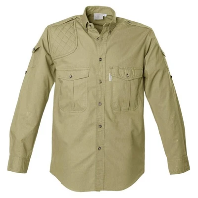 Camisa TAG SAFARI Hombre Shooter Manga Larga Caqui (MS-041L/S-P867-K) Foto 1 de 4