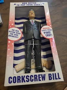 Korkenzieher Rechnung! President Bill Clinton Korkenzieher - Neu im Karton - Bild 1 von 4