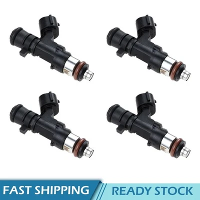 Set of 4 0280158026 injector 2004-2005 Volkswagen Jetta 2.0L 06A906031BS Foto 1 de 4