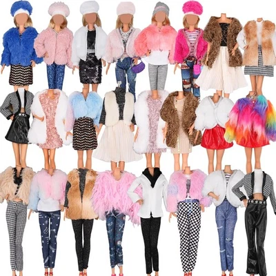 18 Шт. Барби одежды куклы моды носить одежды наряды платье туфли лот - Изображение 1 из 4