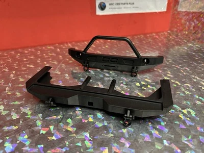 Juego de parachoques delanteros traseros Axial Scx10 Demello 1/10 Toyota Base Camp Scx10iii Foto 1 de 2