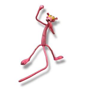 Vintage Pink Panther Bendable Figure – Anni ’70/’80 – Hong Kong – Raro  - Picture 1 of 6