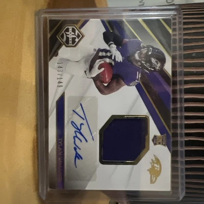 2021 Panini Limited - Rookie Patch Autograph Tylan Wallace #126  /149  - Image 1 of 2