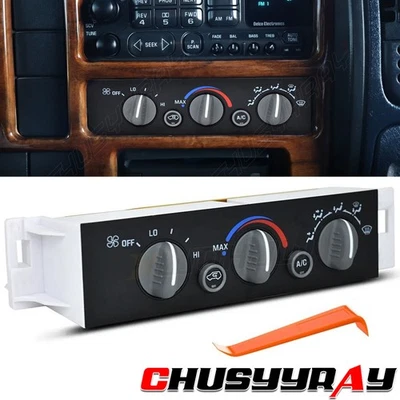 A/C Heater Climate Control Module Fit Chevy GMC C1500-C3500 K1500-K3500 599-007 - Image 1 of 4