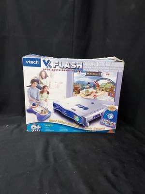 2006 NEW UNUSED Vtech V.Flash Video Edutainment System - Learning Video Gaming - Image 1 of 4