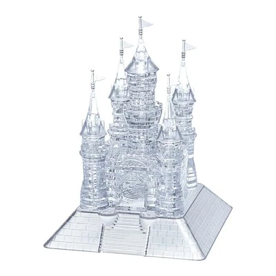 Rompecabezas de cristal Beverly 3D Grand Castle 125 piezas 50287 rompecabezas de plástico transparente NUEVO Foto 1 de 4