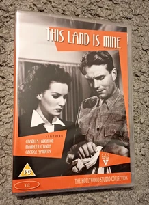 THIS LAND IS MINE (1943) Jean Renoir Maureen O'Hara film uk DVD NEW & SEALED - Imagen 1 de 2