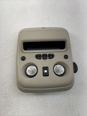 03-06 Cadillac Escalade EXT Pickup Overhead Sun Roof Console Dome OEM Shale — 第 1/4 张图片