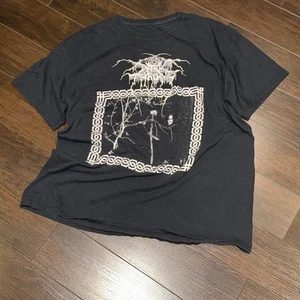 Darkthrone Under a Funeral Moon T-Shirt Size L Taakeferd Isengard Dodheimsgard - Picture 1 of 6