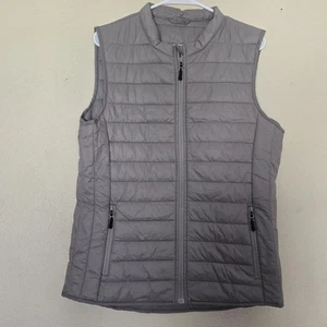 LINC Active Wear Women's Mountain Lite Packable Vest Gray Sz XL Outdoors Running - Picture 1 of 7