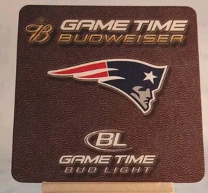 New England Patriots Coasters ~ Budweiser/ Budlight 2005 Season - Picture 1 of 2