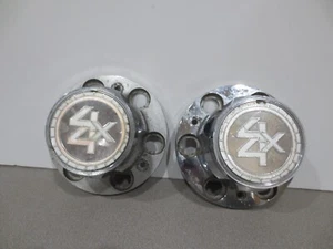 OEM 73-91 Chevy Blazer K5 4x4 Metal 6 Lug Rally Wheel Center Caps 474301 - Photo 1 sur 14