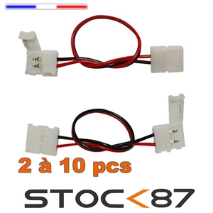870#1 bis 10 Stück LED Strip Stecker 3528 oder 2835 nahtlos Band/Draht/Band - Bild 1 von 1