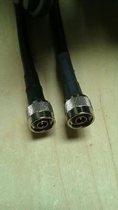 US MADE 6 FT LMR-400 (RFC-400) 50 Ohm Coaxial Cable N male to N male - Picture 1 of 1