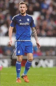 CARDIFF: JOE RALLS SIGNED 6x4 ACTION PHOTO+COA - Bild 1 von 1