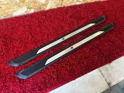 BMW F22 F23 F87 DELANTERO IZQUIERDO Y DERECHO M PUERTA MOLDURA ALFÉIZARES JUEGO DEPORTIVO OEM 27K Foto 1 de 4