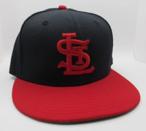 St Louis Cardinals New Era Fitted Hat Sz 7 Cooperstown Throwback MLB 59FIFTY - Picture 1 of 10