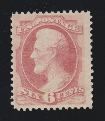 US 159 6c Lincoln Mint F-VF OG H SCV $375 - Image 1 of 2