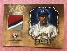2003 Donruss Jersey Kings (Four Colors Jersey) /50 Vladimir Guerrero #JK-9 HOF