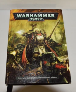 Warhammer 40000 Rulebook by 6th edition Hardcover Book (Some damage to the edge) - Foto 1 di 10