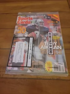 RIVISTA CARTE SPORTIVE ANCORA SIGILLATE DICEMBRE 1994 TROY AIKMAN DALLAS COWBOYS - Foto 1 di 2