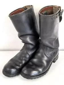 Bundeswehr, Paar Kampfstiefel Modell 1957, leicht getragenes Paar, Sohlenlänge 3 - Picture 1 of 10