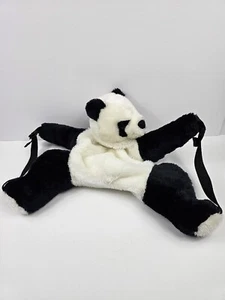 The Reinhart Collection Plush Panda Bear Backpack Stuff Animal  - Picture 1 of 9