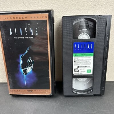 Aliens VHS 1986 Sci-Fi Horror Classic Widescreen Series 1997 THX Mastered Fox - Image 1 of 3