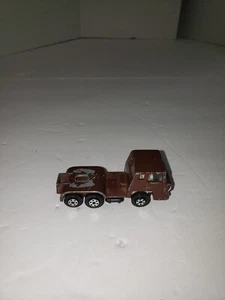 Yatming Semi Truck Cab Brown Vintage Made In Hong Kong. - Picture 1 of 6