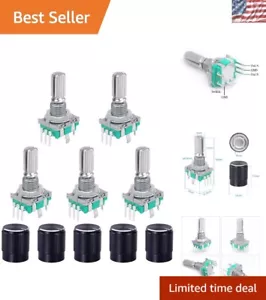Durable 360-Degree Rotary Encoders with Switch - Perfect for DIY Electronics - Picture 1 of 9