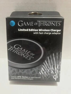 Game of Thrones Wireless Phone Charger - Limited Edition - IN BOX Tested/Works✅ - Image 1 of 4