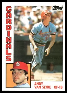 Andy Van Slyke St. Louis Cardinals #206 1984 Topps Baseball Card - Picture 1 of 2