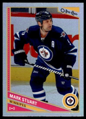 2013-14 O PEE CHEE RAINBOW Mark Stuart Winnipeg Jets #230 R84 - Image 1 of 2