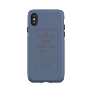 Funda Adidas para Apple iPhone XS/X Shockproof Techink azul (NUEVA) - Imagen 1 de 3