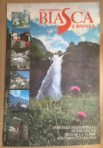 Ente turistico Biasca e Riviera - Suisse - Affiche - c 1975 - Picture 1 of 5