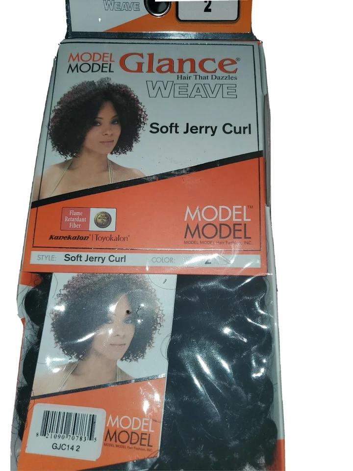 Model Glance Weave Soft Jerry Curl Color 2 Hair That Dazzles Flame Retardant - Image 1 of 4