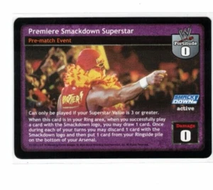 WWE Raw Deal Card: Premiere Smackdown Superstar-Hulk Hogan - Imagen 1 de 1