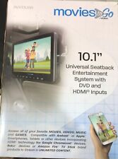 AVX10USB 10.1" Universal Seat-back System w DVD (b10) OPEN BOX, COMPLETE , NEW