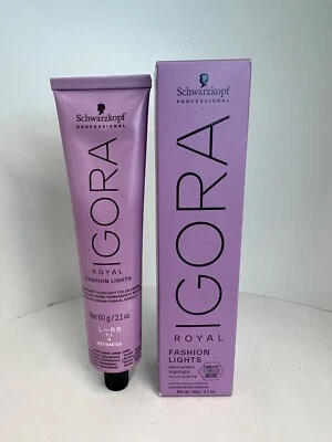 Color de cabello permanente Schwarzkopf IGORA Royal Fashion Lights 2,1 oz Foto 1 de 4