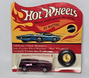 Vintage Hot Wheels Redline 1971 AMX 2 Magenta Unpunched Sealed - Picture 1 of 10