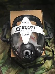 Scott Sicherheit Vision 3 Pp Lqf Gallet Helm Maske Atemschutzmaske Größe M/L - Bild 1 von 11