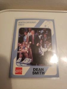 1989 Collegiate Collection #6 DEAN SMITH North Carolina's Finest 1st Edition - Picture 1 of 2